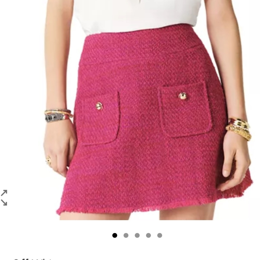 ba&sh Pink Mini Skirt